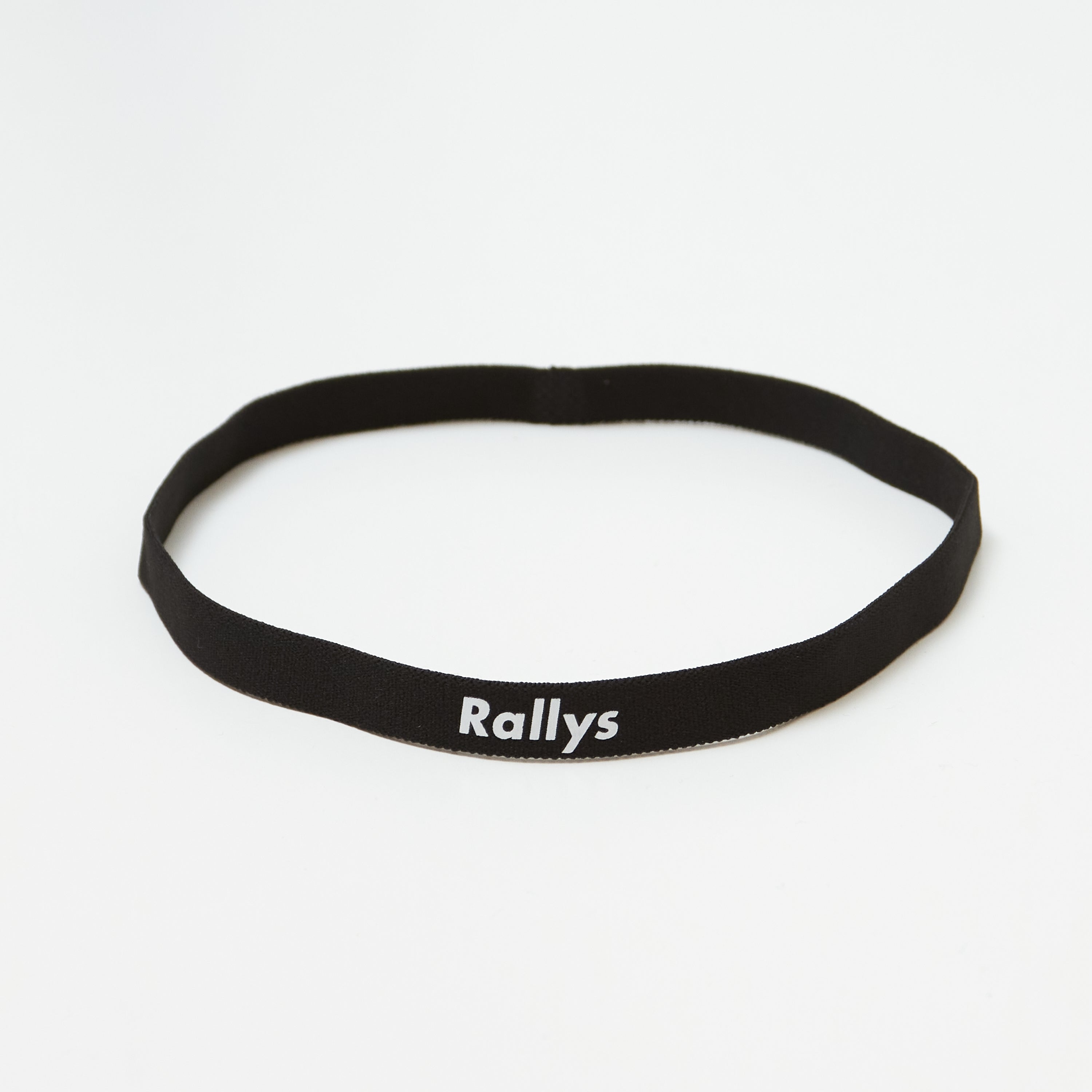 Rallys ヘアバンド（黒色・細）｜公式戦で使える卓球用ヘアバンド