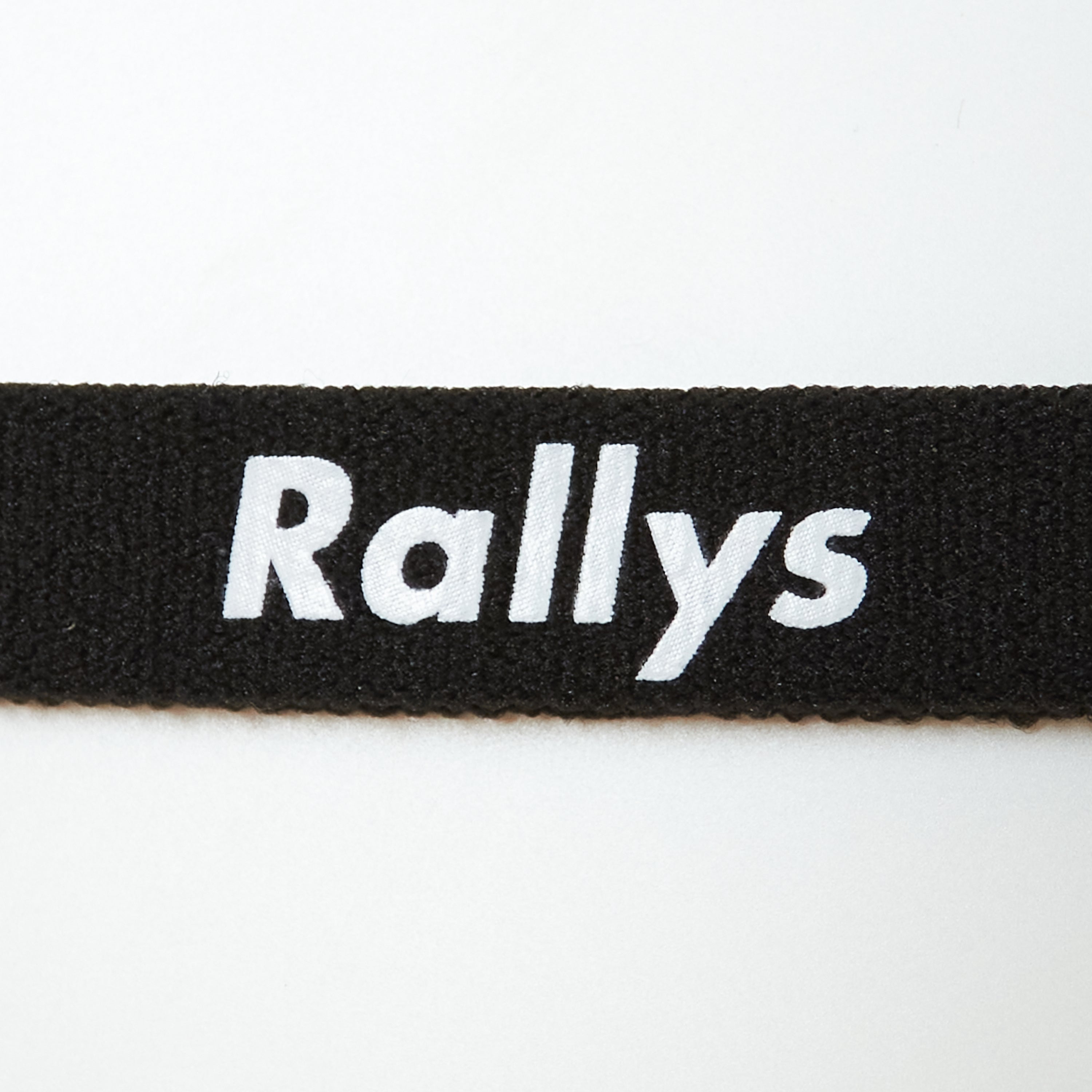 Rallys ヘアバンド（黒色・細）｜公式戦で使える卓球用ヘアバンド