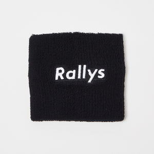 Rallys リストバンド（黒色）｜公式戦で使える卓球用リストバンド