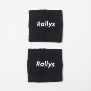 Rallys リストバンド（黒色）｜公式戦で使える卓球用リストバンド