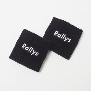 Rallys リストバンド（黒色）｜公式戦で使える卓球用リストバンド