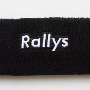 Rallys ヘアバンド（黒色）｜公式戦で使える卓球用ヘアバンド