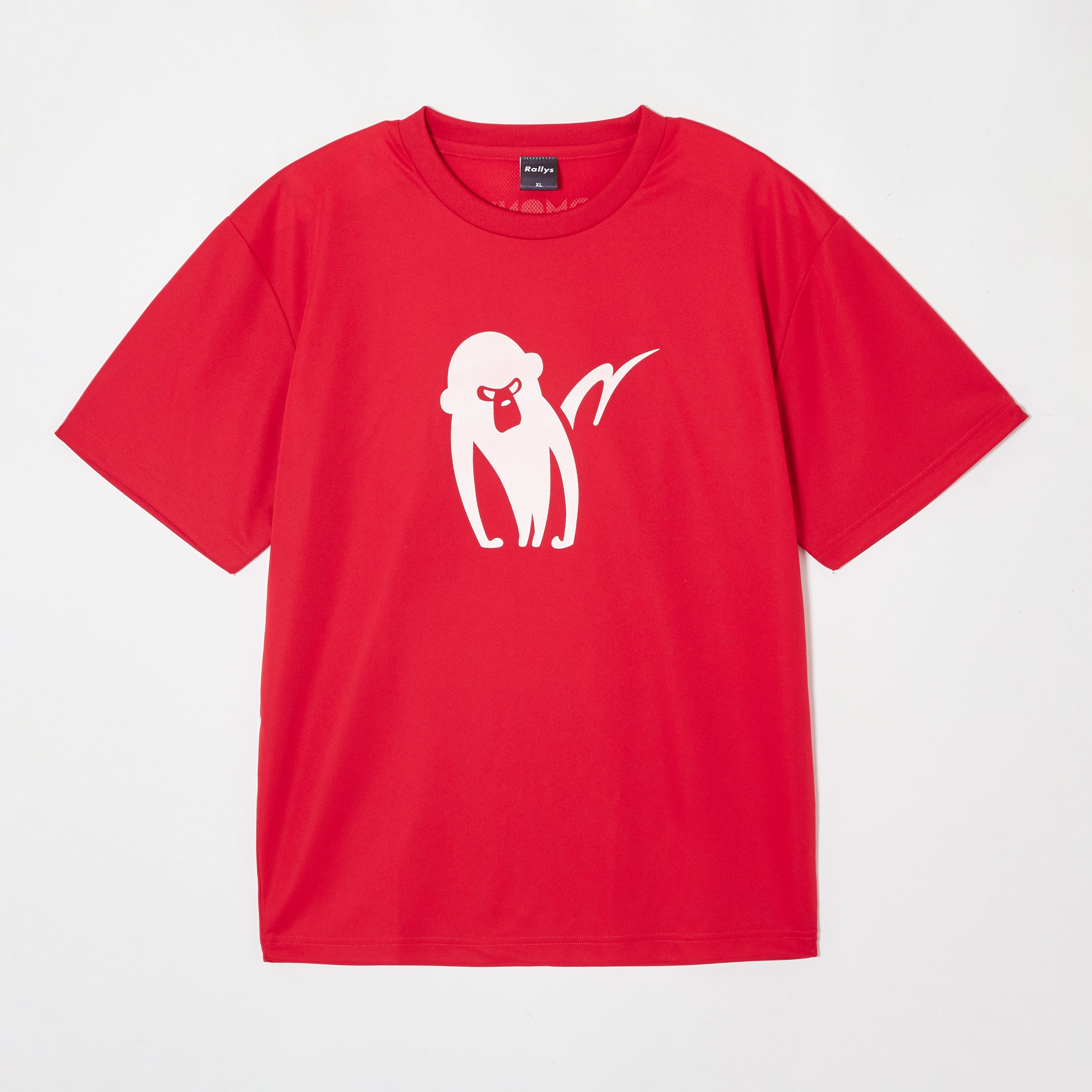 【SOLD OUT】REDMONKEY Tシャツ（赤色）｜卓球練習着