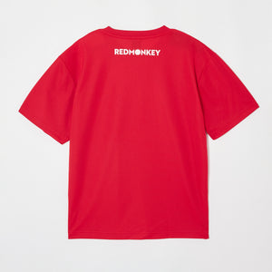 REDMONKEY Tシャツ（赤色）｜卓球練習着